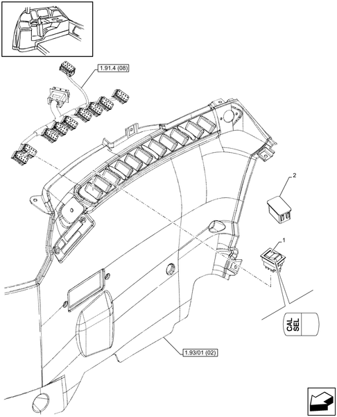 T6010 PLUS-1.91.1/21 - VAR - 330771 - TRANSMISSION, MANUAL/SEMIAUTO, SWITCH