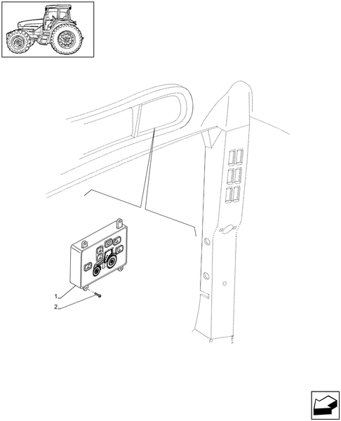 T6010 PLUS-1.91.3/07[01] - VAR - 330785, 330786 - LIGHT CONSOLE SWITCH