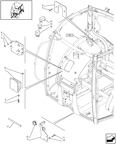 T6010 PLUS-1.91.4/14[01] - 330500-1-2-3-4-5-6-7-8-9-10-1-2-3-4-5-6-7,330520,330576,330610,330612,330618-9,331609,331610-2,331618-9,332618, SUPPORT, RELAY, SWITCH