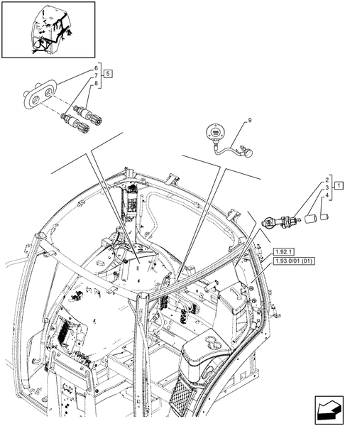 T6010 PLUS-1.91.4/14[02] - 330500-1-2-3-4-5-6-7-8-9-10-1-2-3-4-5-6-7,330520,330576,330610,330612,330618-9,331609,331610-2,331618-9,332618, CIGARETTE LIGHTER, SOCKET, CAB