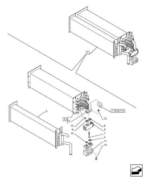 T6010 PLUS-1.94.4[04] - VAR - 332098, AIR CONDITIONER, HIGH PROFILE ROOF, COMPONENTS