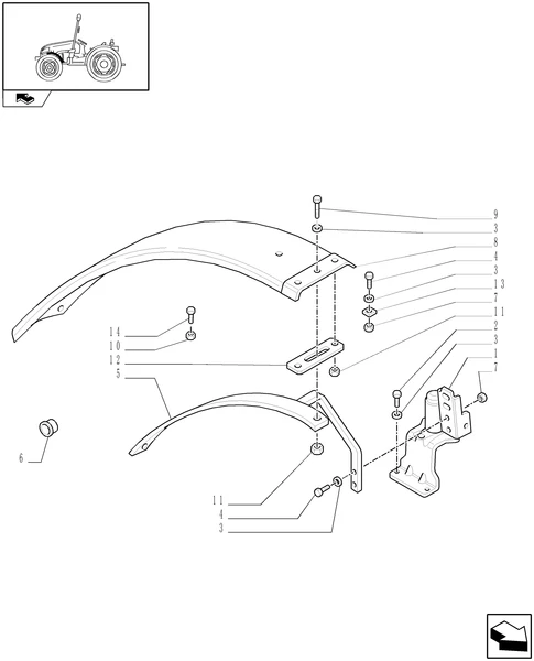 T3010-1.43.0 - FENDERS, FRONT