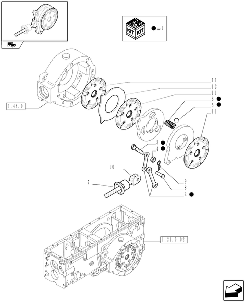 T3010-1.65.3[02] - BRAKE CONTROL, ACTUATOR AND RELEVANT PARTS