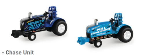 ERT37924E 1:64 New Holland Puller Tractor Toy Set