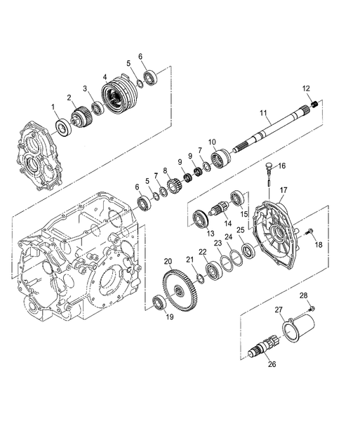 TZ25DA-03.06 - PTO GEARS
