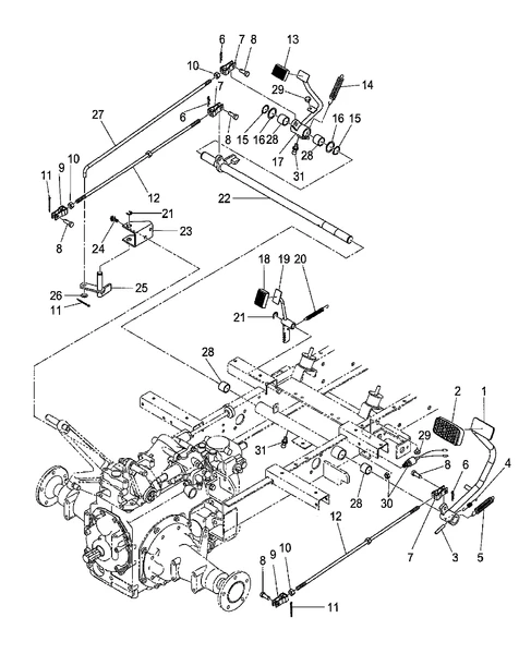 TZ25DA-03.12 - BRAKE PEDALS