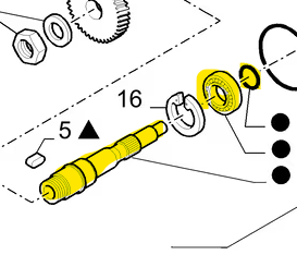 82031264 BEARING ASSY