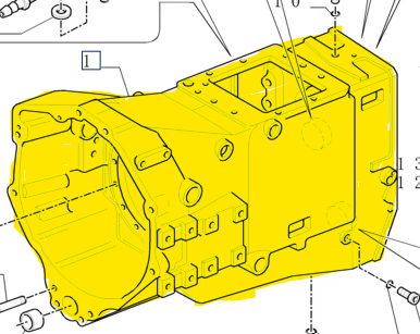 47125401 TRANSMISSION HOUSING