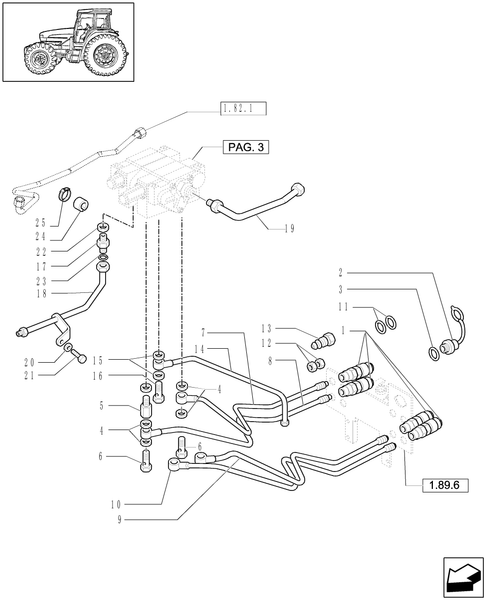 TL90A-1.82.7/02[02] - (VAR.356) S/D EFF.DISTRIB. AND D/EFF.DISTRIB.WITH FLOAT AND AUTOMATIC RELEASE - PIPES - C5631