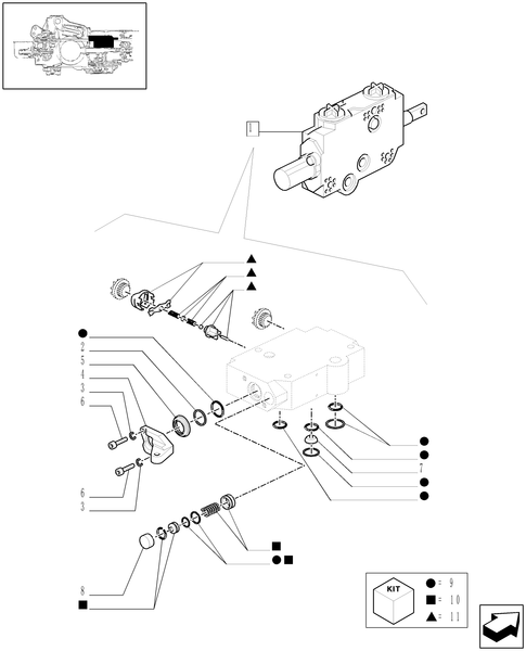 TL90A-1.82.7/07C[02] - (VAR.411) TWO CONTROL VALVES (BOSCH) - CONTROL VALVE PARTS