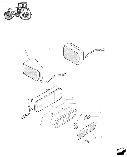 TL90A-1.91.7/  A[02] - (VAR.007-039) CAB - LIGHTING & PARTS