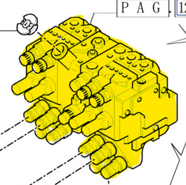 5194804 HYD VALVE SECTION