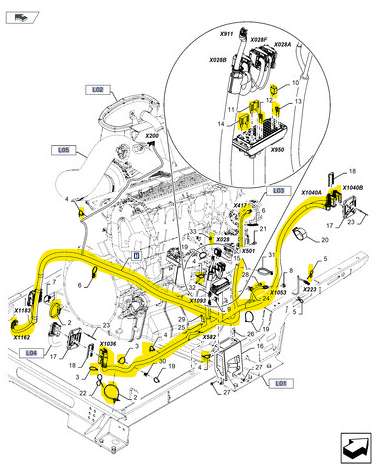 92171975 WIRE HARNESS