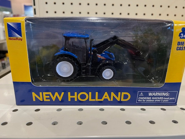 32123 Die Cast New Holland Farm Tractor T6 W/ Front Loader