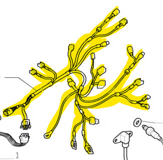 47134433 ELECTRIC CABLE