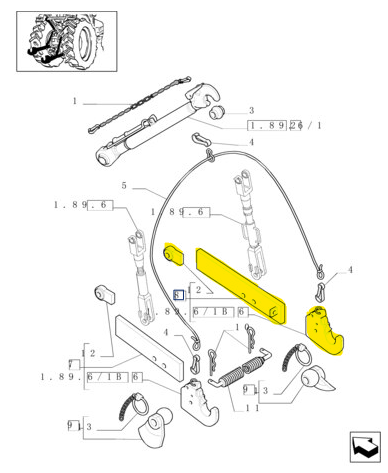 5199360 LIFT ARM