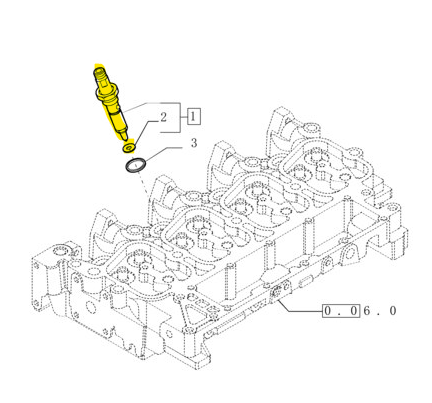 2853346R REMAN-FUEL INJECTOR