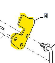 MT40247905 BRACKET