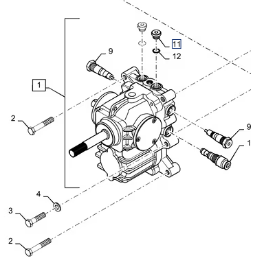 MT40365036 HYDROSTATIC PUMP