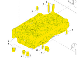 MT20121920 CYLINDER HEAD