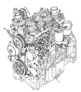 8097567 ENGINE, SHORT