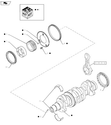 504218660 CRANKSHAFT
