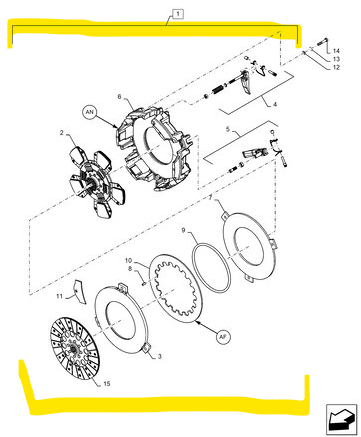 87386516R REMAN-CLUTCH KIT