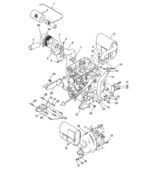 TZ18DA (2001-2010)-02.03 - AIR CLEANER & MUFFLER