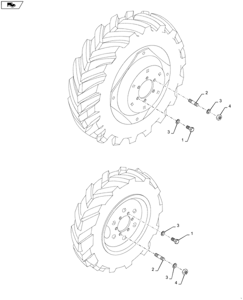 WORKMASTER 25-44.511.010 - WHEEL BOLT, WHEEL NUT