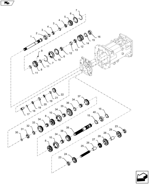 WORKMASTER 35 (2012-2015)-21.140.AM - MAIN SHAFT MECHANICAL - INDP