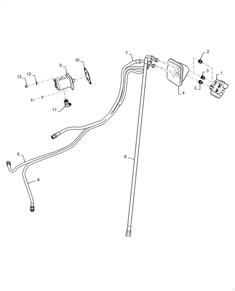 WORKMASTER 35 (2017)-41.216.010 - STEERING LINE, PUMP, ROPS