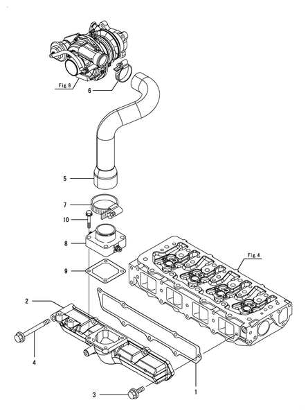 LX490 (YAN)-0CNP5-M38300-005 SUCTION MANIFOLD