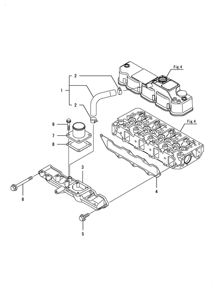 LX490 (YAN)-0CNP5-M38200-005 SUCTION MANIFOLD