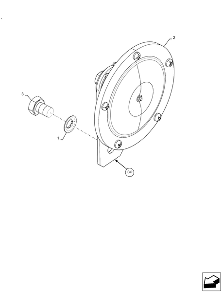 Diagrams of all the parts for the Workmaster 50-55.512.BO[01] - HORN, CONTROL SWITCH at BRIM:Parts.