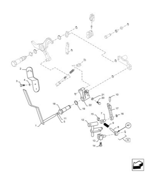 Workmaster 50-35.100.AP[39] - HYDRAULIC LIFT ASSY, GROUP...