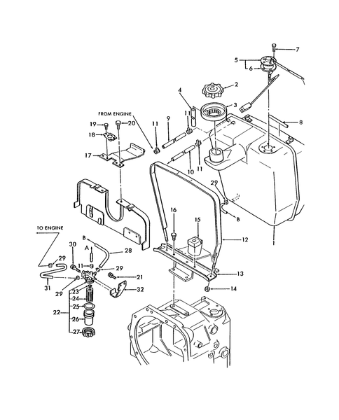 TC30 02-09A01 TANK & RELATED PARTS