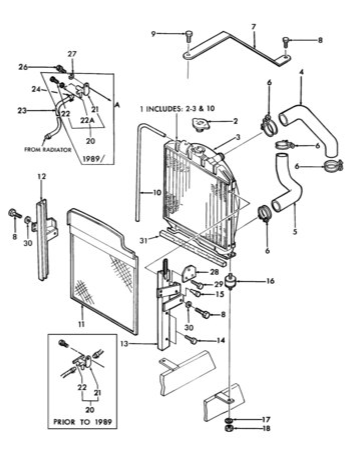 TC30 04-08A01 RADIATOR