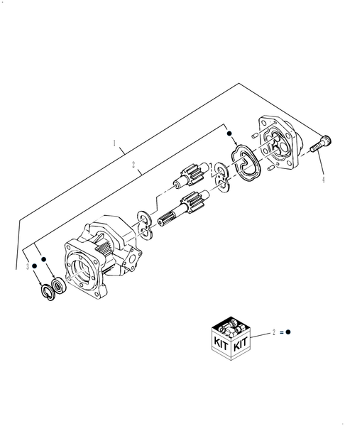 TC30 07-10A01 HYDRAULIC PUMP