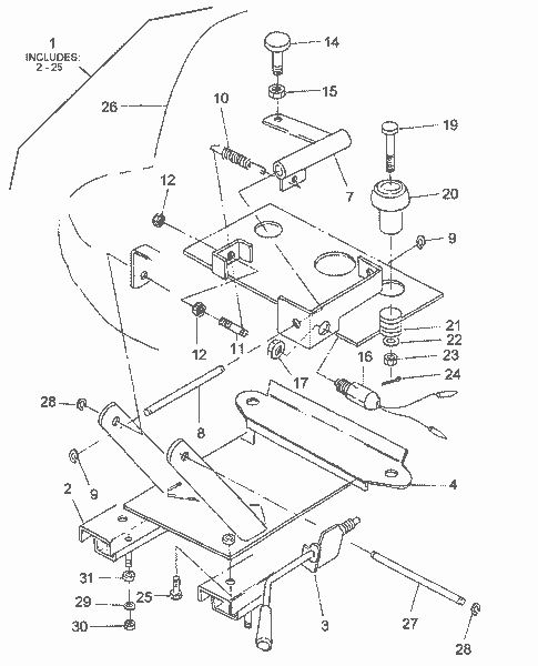 TC30 16-13A01 SEAT BRACKET