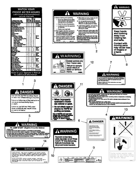 TC29DA 08-08.06 DECALS, WARNING