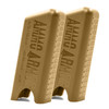 Desert Tan Ammo Armor 2 PACK for Shield Arms Z9 Magazines