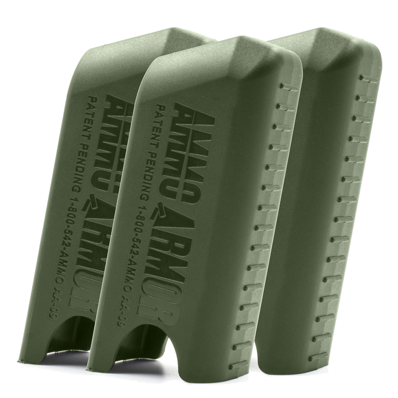 Olive Drab Ammo Armor (three pack) for Glock 26 Magazines