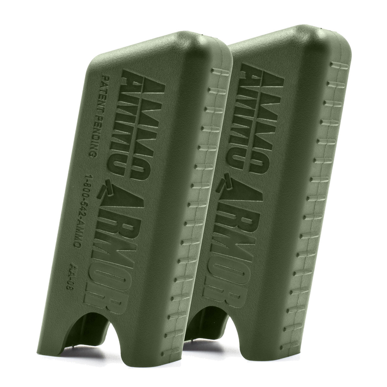 Olive Drab Ammo Armor (two pack) for Glock 43 Magazines