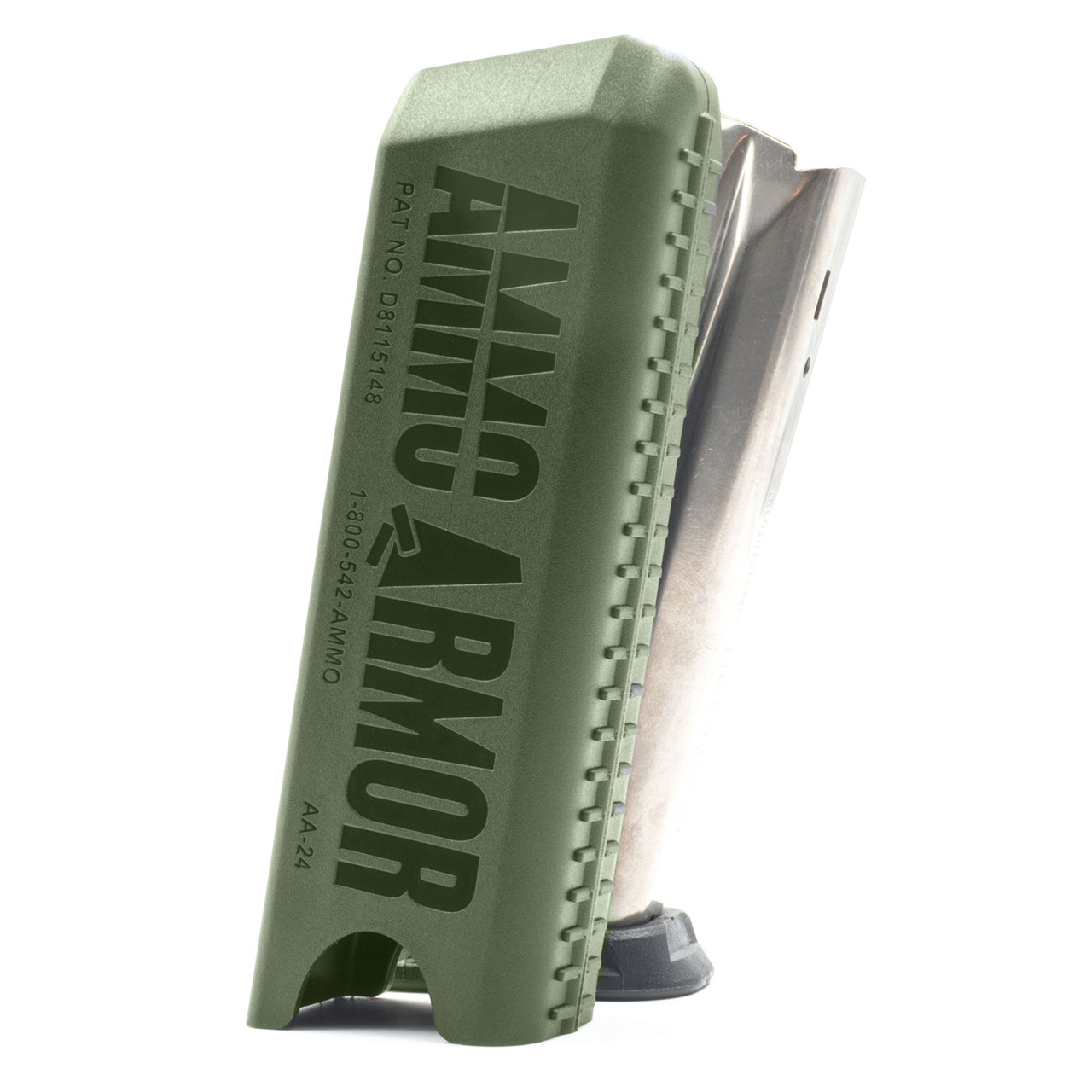Olive Drab Ammo Armor (four pack) for H&K 45 Magazines