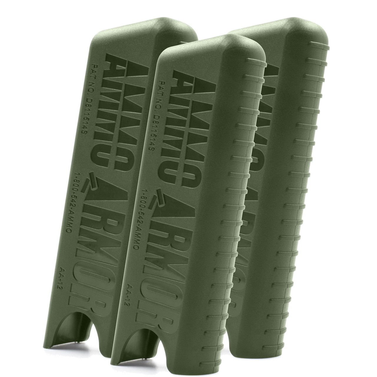 Olive Drab Ammo Armor (three pack) for Kahr P9 & P40 Magazines