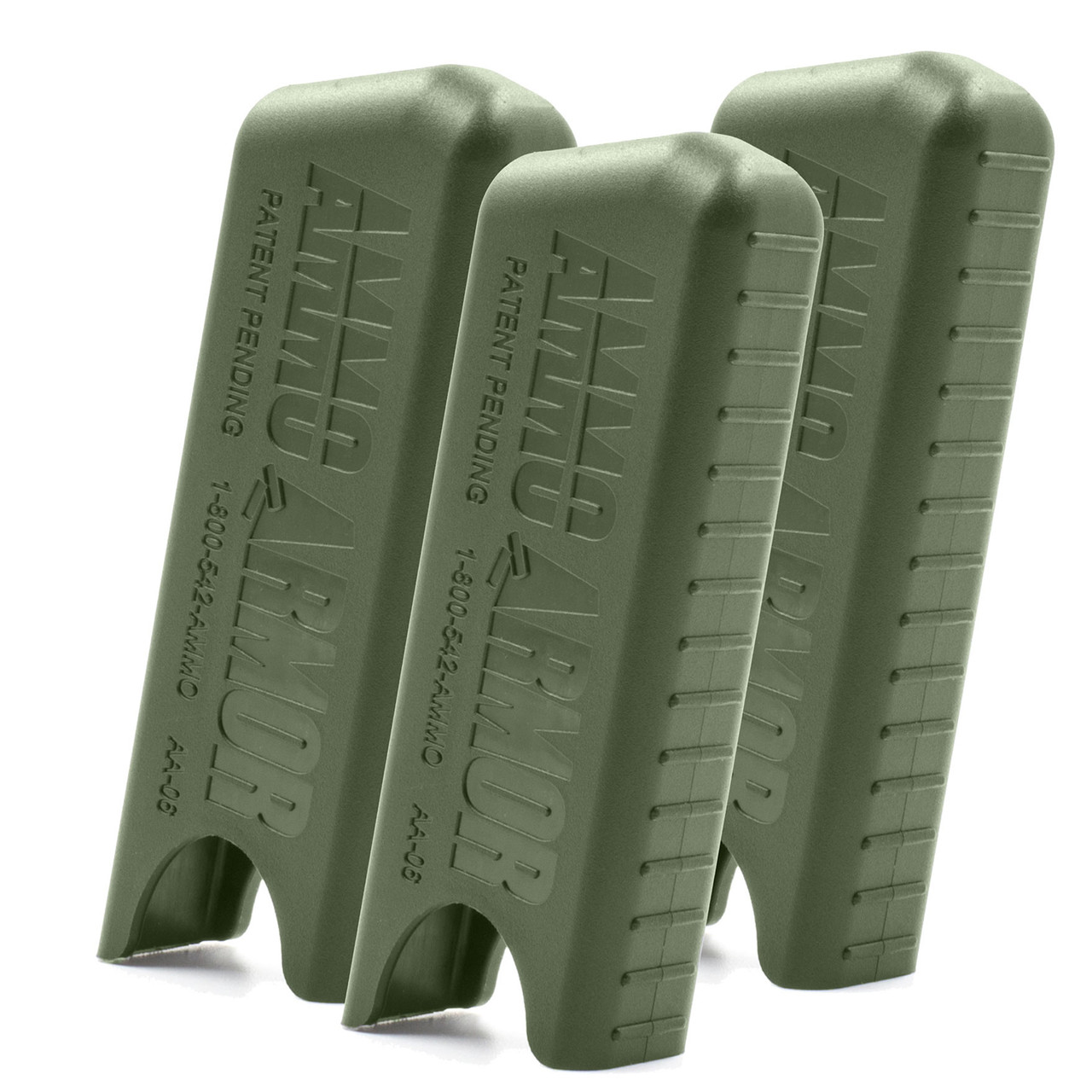 Olive Drab Ammo Armor (three pack) for Ruger LCP Limited Edition Pink Magazines