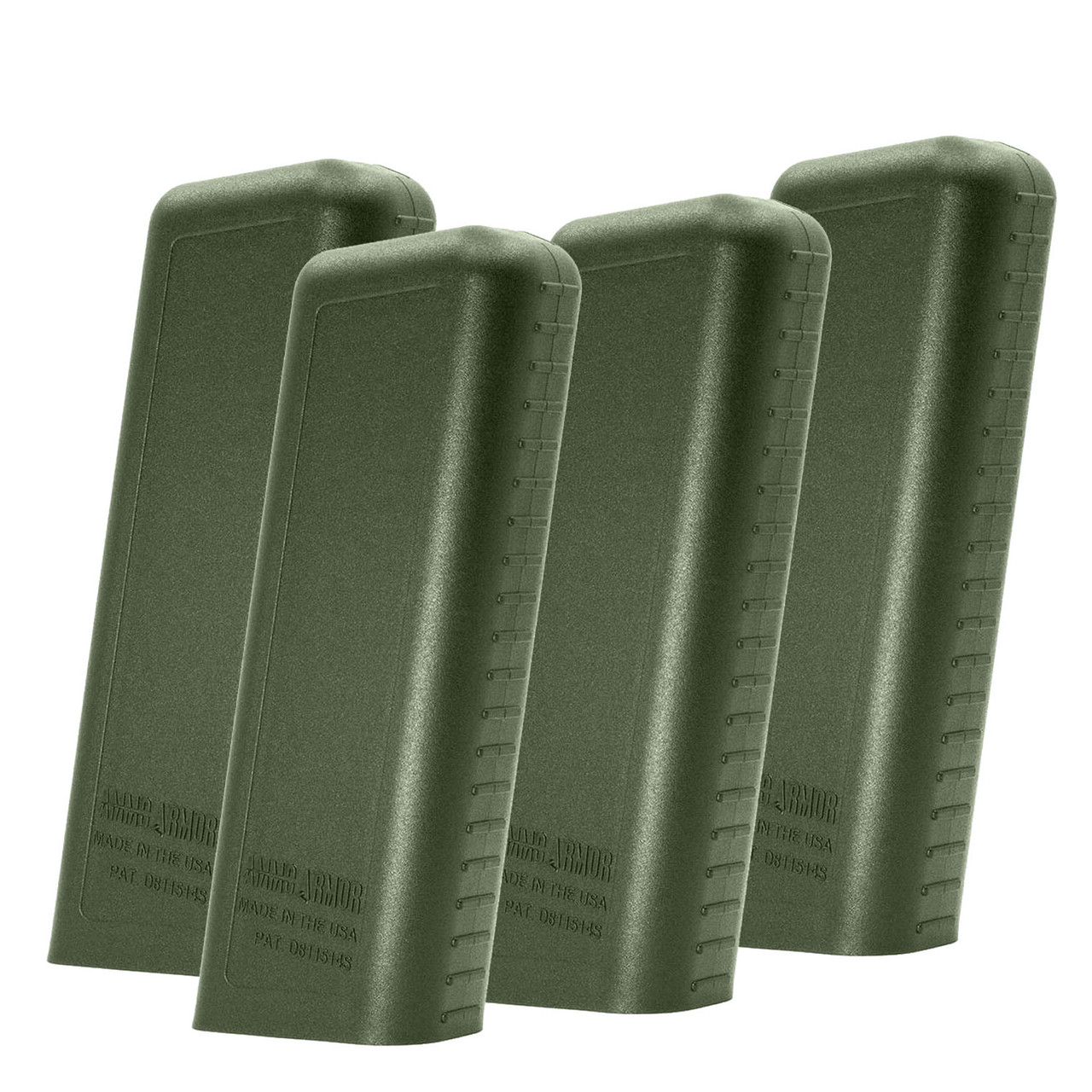 Olive Drab Ammo Armor (four pack) for Smith & Wesson M&P Shield 30 Super Carry Magazines
