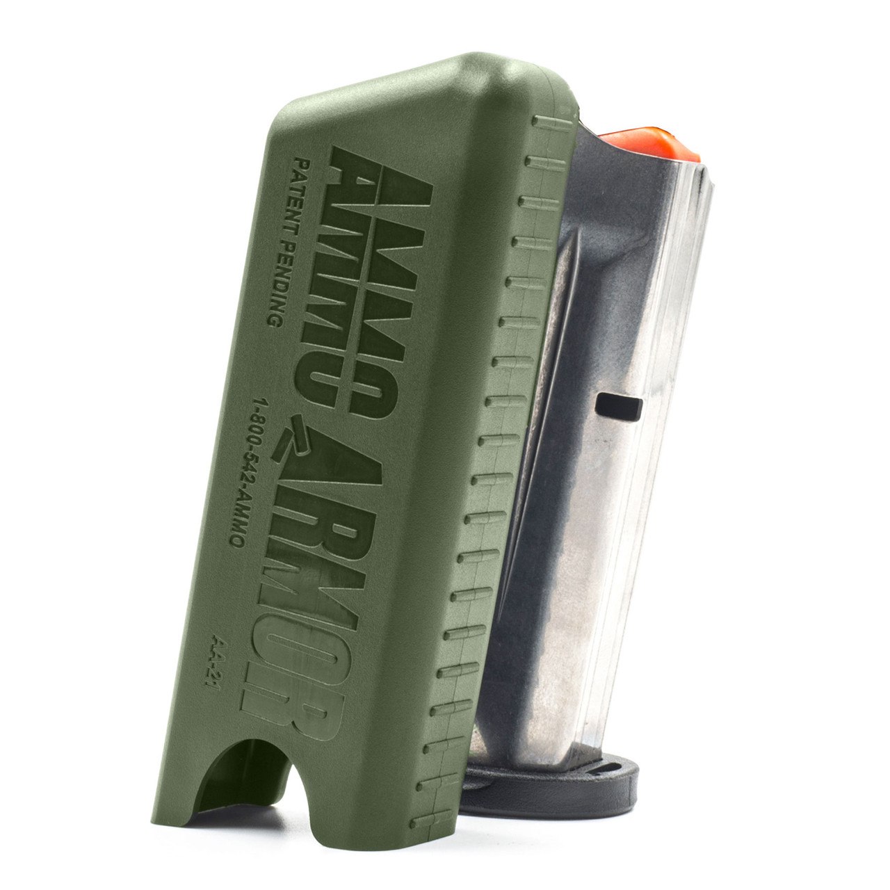 Olive Drab Ammo Armor (two pack) for Smith & Wesson M&P Shield 45 Magazines