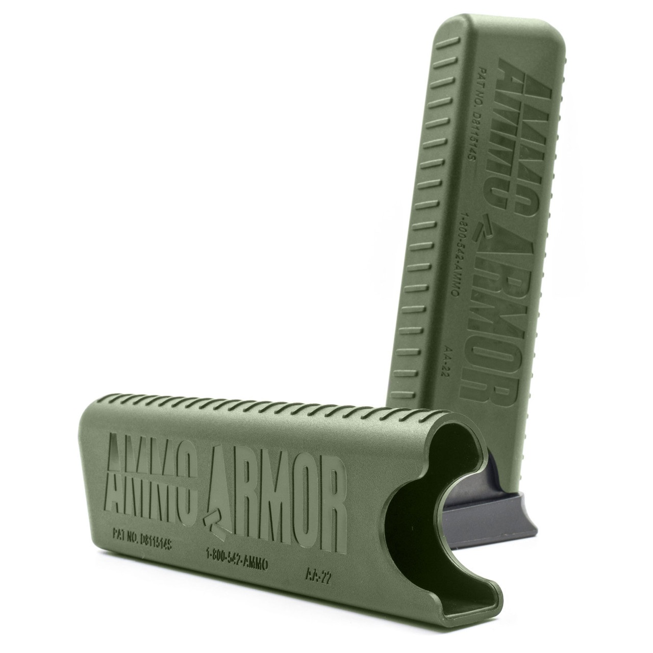 Olive Drab Ammo Armor (two pack) for Smith & Wesson Model 39 Magazines