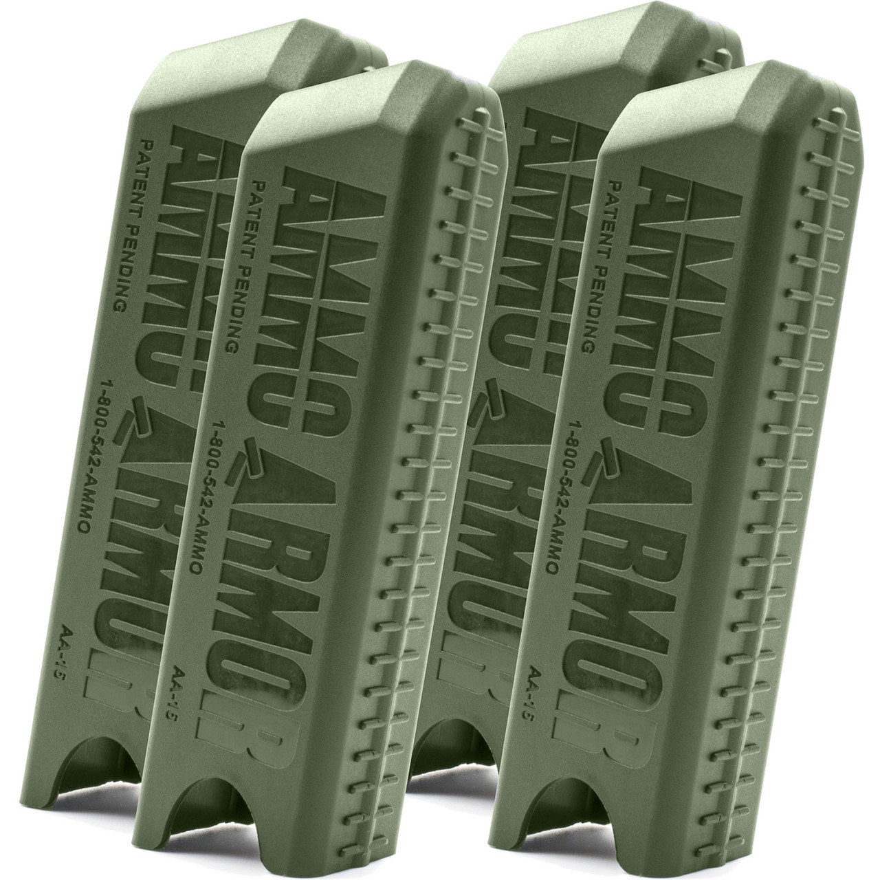 Olive Drab Ammo Armor (four pack) for Smith & Wesson SW40 Magazines